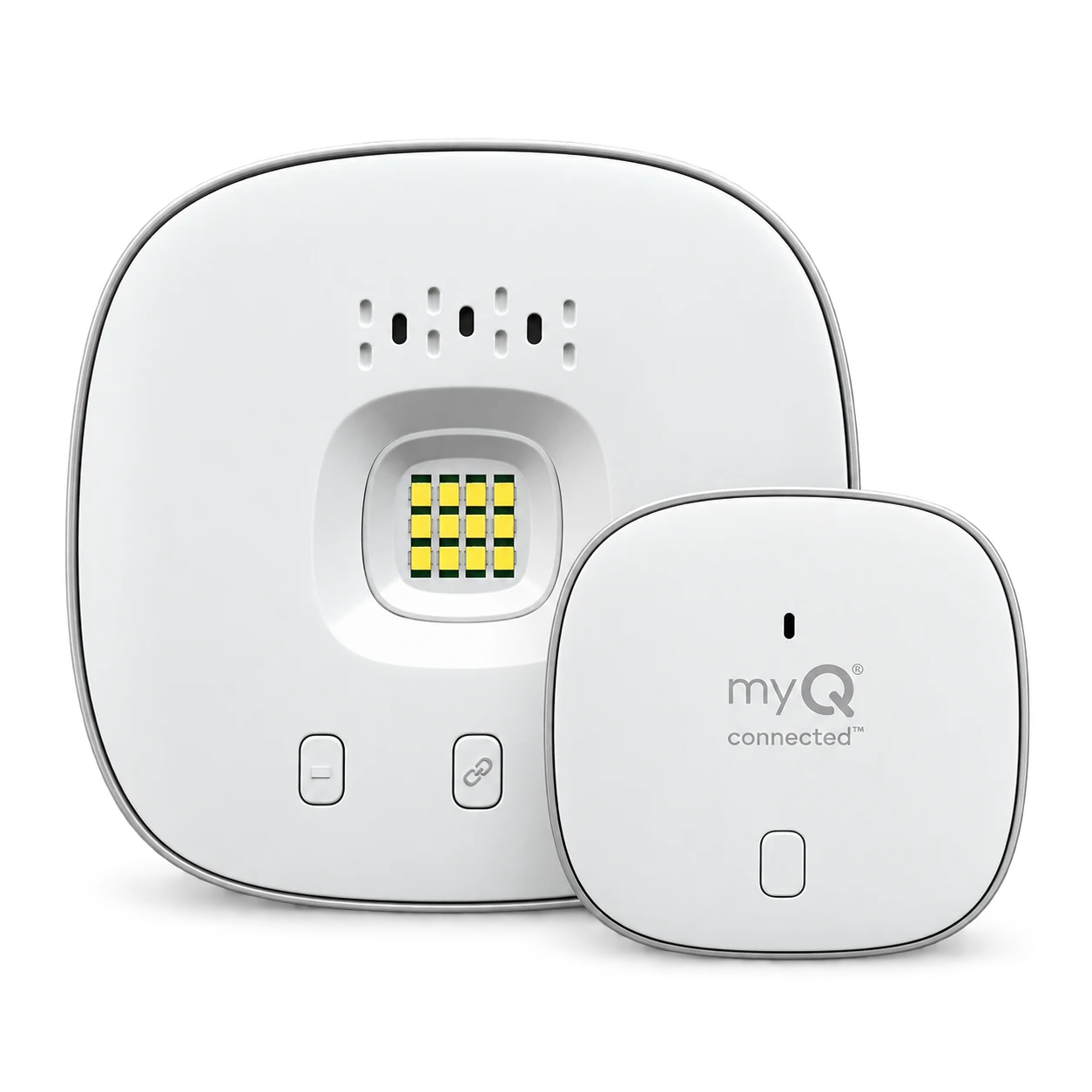 Chamberlain myQ smart garage hub and sensor