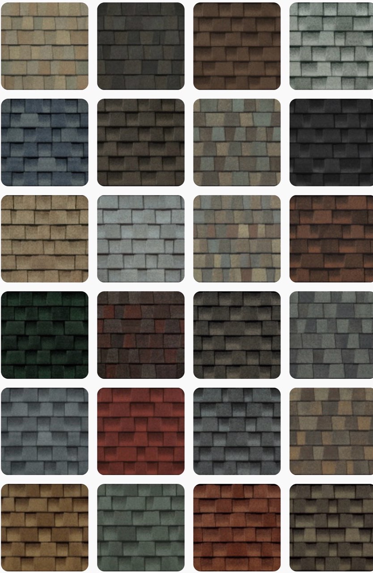 GAF Timberline HDZ architectural shingle color options