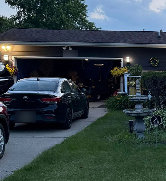 Smart home security camera install